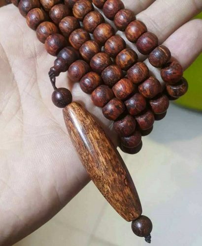 海南黄花梨手串奇特花纹大全