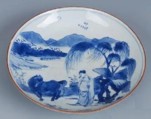 清代道光青花瓷器特征与清代顺治青花瓷器特征