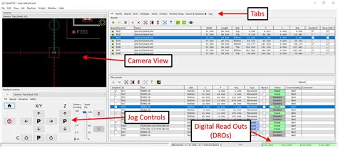 openpnp贴片机操作界面